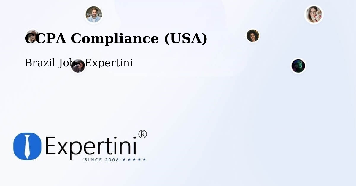 CCPA Privacy Rights & Compliance Notice – Desterro - Brazil Jobs Expertini